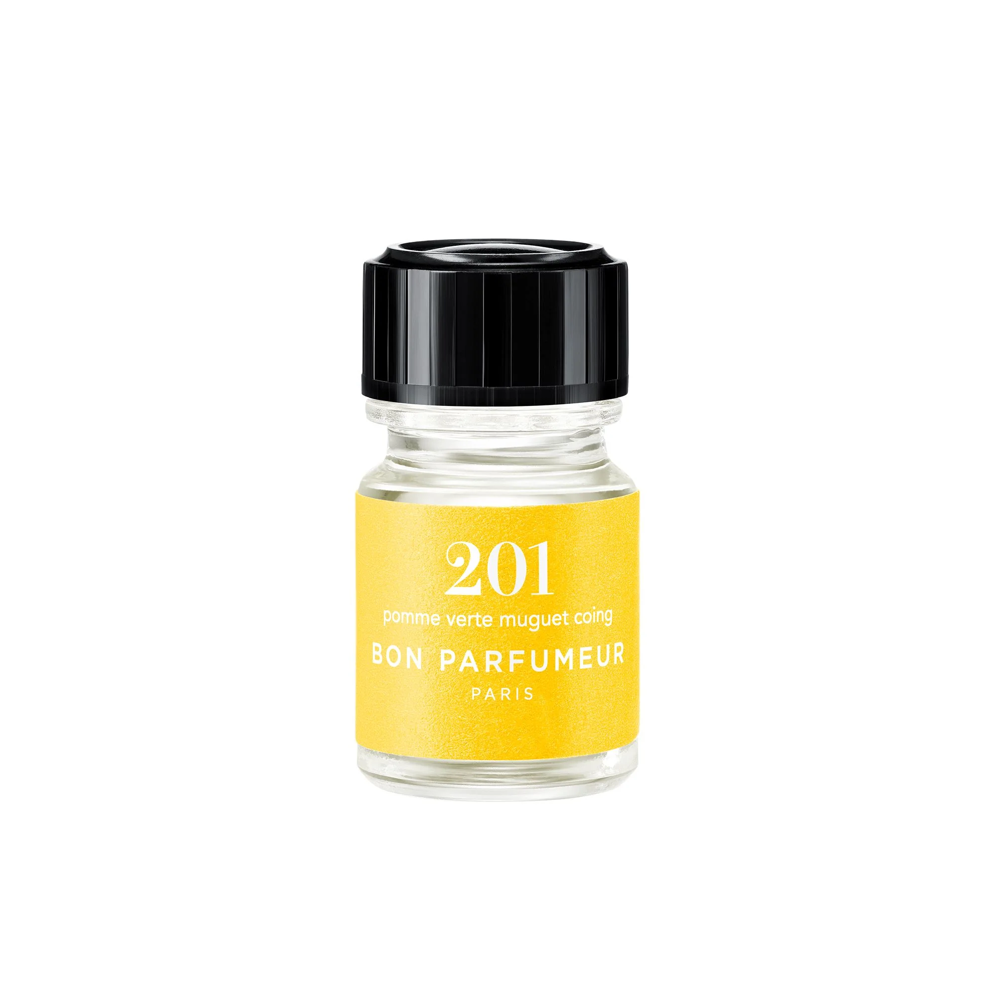 201 (2.5ml): Green apple, lily of the valley, quince