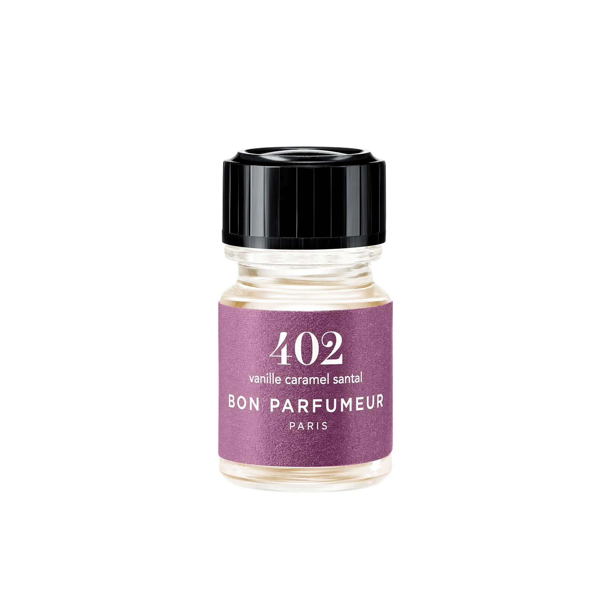 402 (2.5ml): Vanilla, caramel, sandalwood