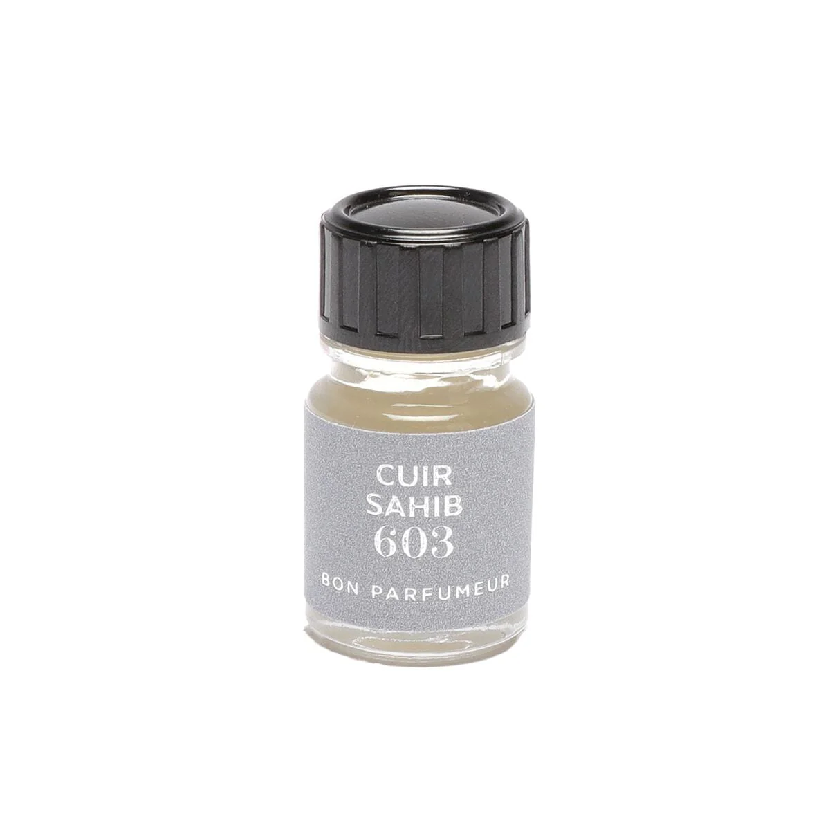 603 (2.5ml): Leather, incense, tonka