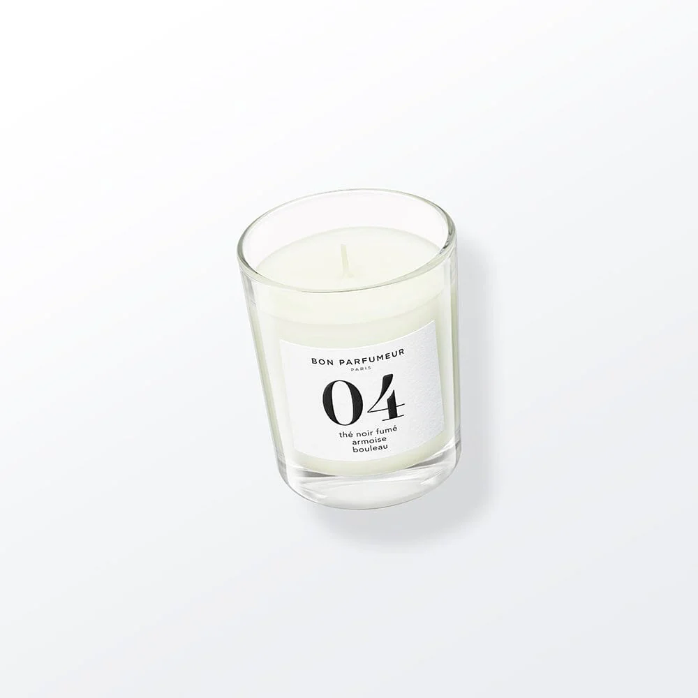 Small Candle 04 with smoked black tea, mugwort, and birch - Image 3